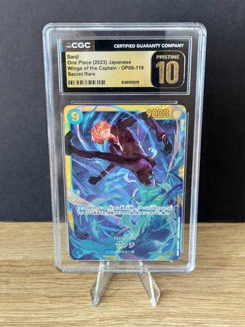 OP06 - Sanji - Gold Secret Rare Graded card - One Piece -, Nieuw
