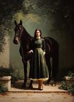 I_KONIQ - The Lady and the horse