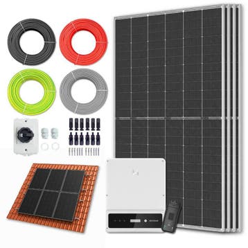 Zonnepanelen Pakket Schuindak 2.2 kW 4x 560Wp, Doe-het-zelf en Verbouw, Zonnepanelen en Toebehoren, Ophalen of Verzenden, Nieuw