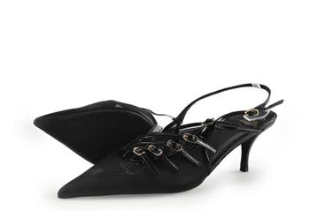 Jeffrey Campbell Slingbacks in maat 40 Bruin, Bruin, Verzenden, Zo goed als nieuw, Jeffrey Campbell