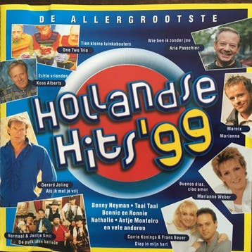 cd - Various - De Allergrootste Hollandse Hits 99, Verzenden, Zo goed als nieuw