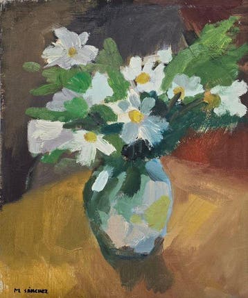 Margarita Sánchez (1957) - Blanco y verde