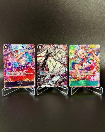 Bandai - 3 Card - One Piece - Yamato OP16-098 Alternate art, Nieuw