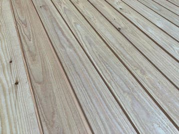 Douglas/Lariks–channelsiding-halfhouts rabat-20x125mm-€ 3,90, Ophalen, Minder dan 25 mm, Nieuw, Plank