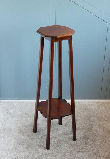Plantentafel - Hoge Bijzettafel (94 cm) - Hout