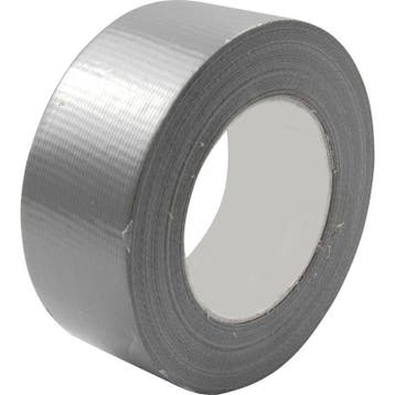 Duct tape 50mm x50.meter Zilver, Verzenden