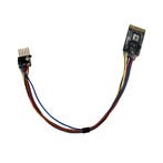 train-O-matic 02010222 NEM 651draad decoder met pin micro, Overige merken, Gelijkstroom, Verzenden, Overige typen