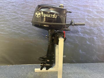“ Tohatsu 4 pk | Kortstaart | Gebruikte nette staat “, Minder dan 5 pk, Viertaktmotor, Ophalen of Verzenden, Zo goed als nieuw