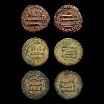Abbasidenkalifaat. Fals 750-1258 AD. Lot of 3 (Zonder