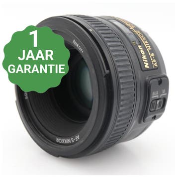 Nikon AF-S 50mm F/1.8G, Verzenden, Gebruikt