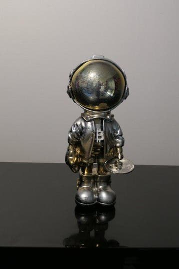 RichART - Astronaute Bitcoin