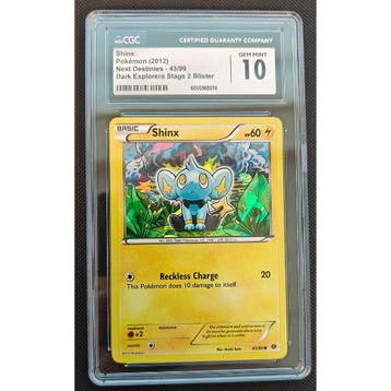 Shinx (NXD 43) Cracked Ice Holo CGC 10, Ophalen of Verzenden, Nieuw