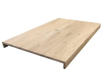 Trap | eiken overzettreden | traprenovatie | GROTE VOORRAAD!, Ophalen of Verzenden, Nieuw, Trap, 2 tot 4 meter