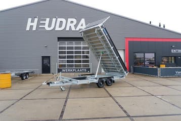 Hulco Benax-2 3500kg 405x203cm kipper Go-Getter tandemas, Nieuw