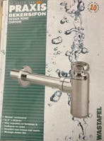 - Praxis Bekersifon Design Chroom, Ophalen of Verzenden, Nieuw