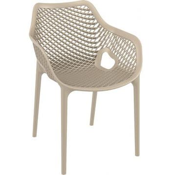 (MDK-105066) Siesta Air XL topdesign buitenstoel, beige, Ophalen of Verzenden, Nieuw