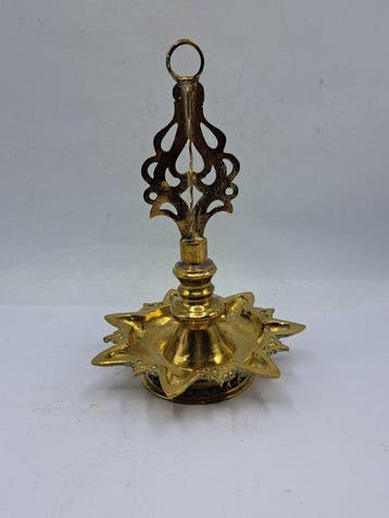 Lamp - Judenstern - Messing - Sabbatlamp