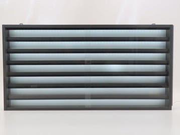 Vitrine - Vitrine - Vitrine 90x46x7.cm met 6 planken met, Nieuw