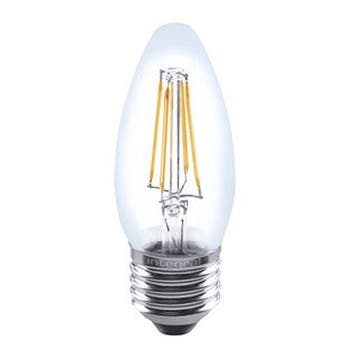 Led lamp E27 | Kaars | Integral, Verzenden, Nieuw