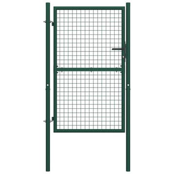 Stalen Tuinpoort Groen met Slot – 100 × 175 cm, Verzenden, Nieuw