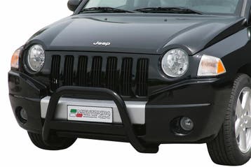 Pushbar | geschikt voor Jeep | Compass 06-11 5d suv. | RVS z, Verzenden