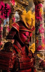 Yolanda López Calzadilla - The Red Bushido: Empire of