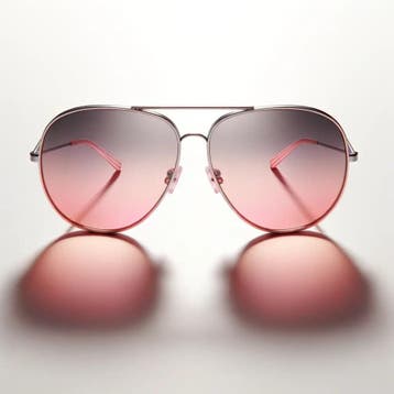 Aviator Zonnebril Roze, Sieraden, Tassen en Uiterlijk, Zonnebrillen en Brillen | Heren, Ophalen of Verzenden, Nieuw