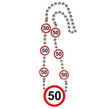 50 Jaar Verkeersbord Ketting, Ophalen of Verzenden, Nieuw