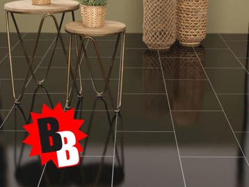 UITVERKOOP | Plak-PVC antraciet v.a. €2,98 per m², Nieuw, Blauw, Antraciet plak-PVC, Vinyl