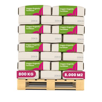 Vegan Plantaardige Meststof (40x = 800 kg – voor 8.000 m2), Tuin en Terras, Verzenden, Mest