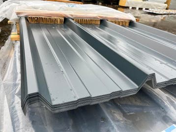 Profielplaat, damwandplaat, B-keus, dakplaten, Zo goed als nieuw, Overige materialen, 20 tot 50 mm