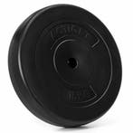Halterschijf | 1 x 15 kg | Kunststof | Zwart | 31 MM, Ophalen of Verzenden, Nieuw