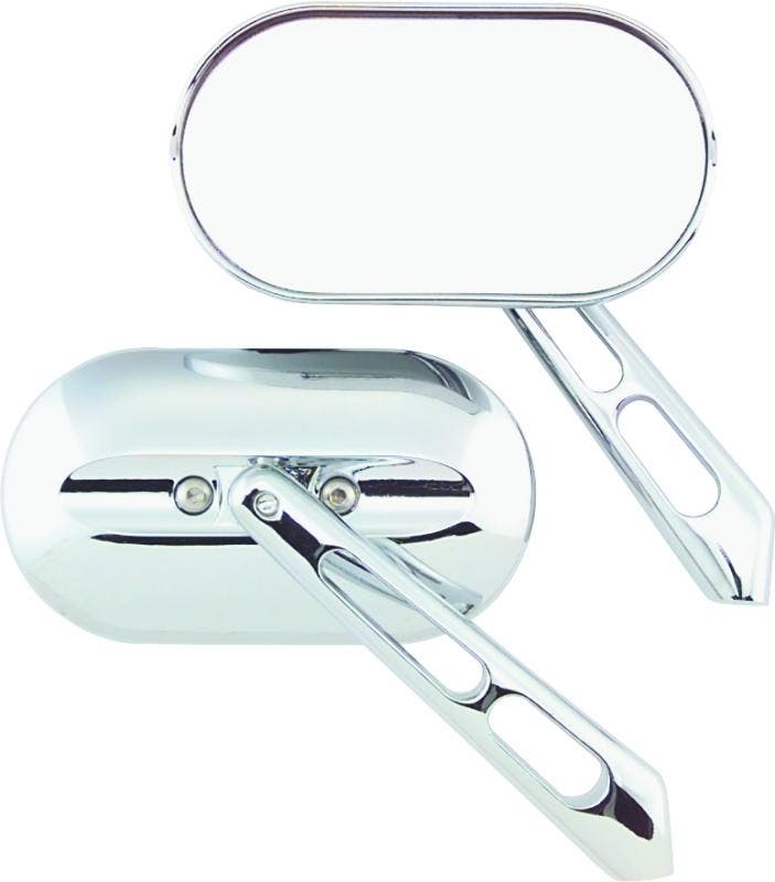 Kuryakyn Magnum Mirrors Small Flat Glass Chrome, Auto diversen, Tuning en Styling, Ophalen of Verzenden