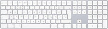 Apple Magic Keyboard met Numeriek - QWERTZ Duits - Zilver, Verzenden, Zo goed als nieuw