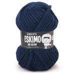 DROPS Snow / Eskimo Uni - 57 marineblauw - Wol Garen, Ophalen of Verzenden, Nieuw