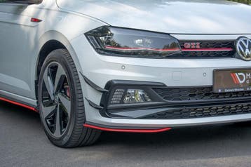 Maxton Canards (Bumper Spoilers) Volkswagen Polo GTI Mk6, Auto diversen, Tuning en Styling, Verzenden