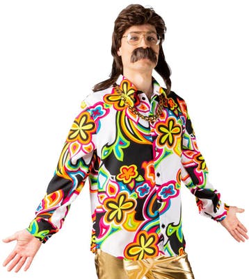 Party Blouse 70s Flower Power, Ophalen of Verzenden, Nieuw