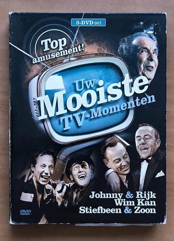 Uw Mooiste TV-Momenten Johnny Rijk Wim Kan Stiefbeen Zoon, Verzenden, Nieuw in verpakking