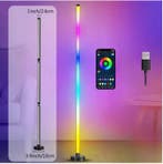 RGB Hoek Vloerlamp LED Staande Lamp App Muziek Sync, Spelcomputers en Games, Verzenden, Nieuw