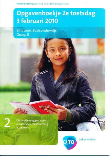 Eindcito groep 8 (2010) 2e toetsdag studievaardigheden en re, Verzenden, Nieuw
