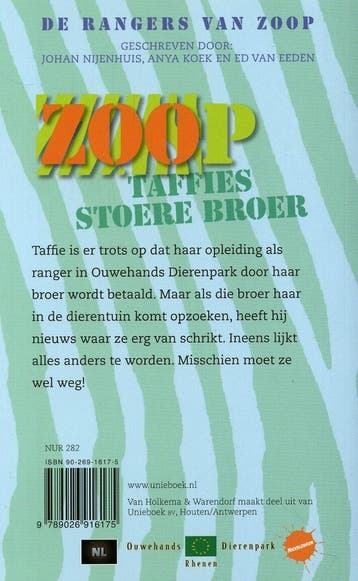 Taffies stoere broer / De rangers van Zoop / 8 9789026916175, Boeken, Verzenden, Zo goed als nieuw, Johan Nijenhuis