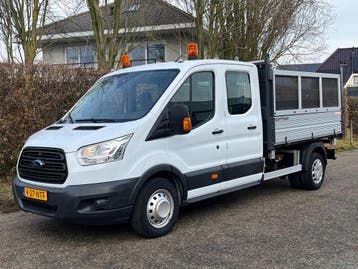 Ford Transit  | Financial Lease voor 441 p/mnd, Euro 5, Gebruikt, Overige carrosserieën, Wit