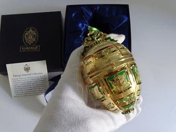 Figuur - House Fabergé - Imperial ornament Egg -Certificate, Nieuw