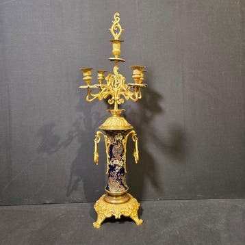 Pendule Lodewijk XVI-stijl - Verguld brons - 1850-1900 -