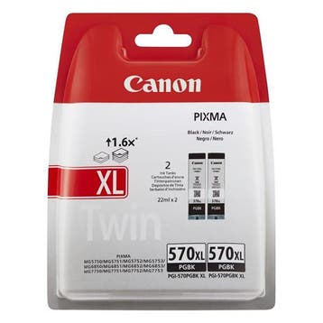 Canon PGI-570XL duopak Inktcartridge (origineel), Verzenden, Nieuw, Cartridge, Canon