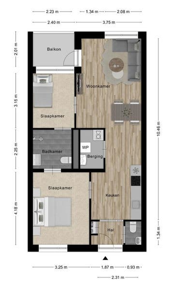 Te huur: Appartement Anemonenstraat in Geleen, Huizen en Kamers, Huizen te huur, Geleen, Limburg, Appartement