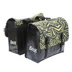 Beck Dubbele Fietstas Classic Gold Stars, Verzenden, Nieuw