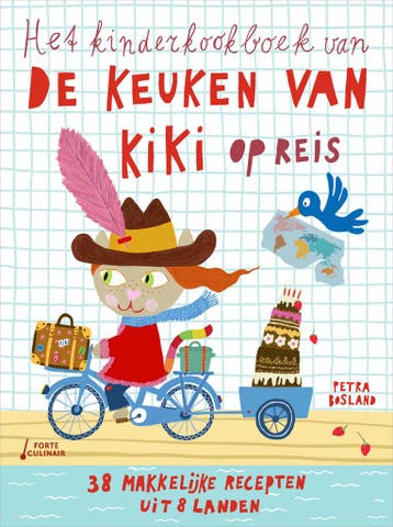 Het kinderkookboek van de keuken van Kiki op reis, Boeken, Kinderboeken | Kleuters, Verzenden, Nieuw