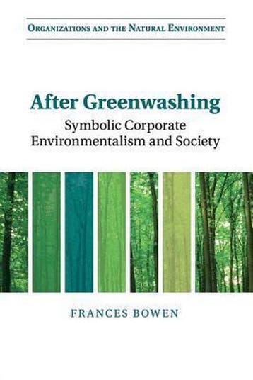 After Greenwashing - Frances Bowen 9781107421738, Verzenden, Zo goed als nieuw, Frances Bowen