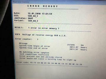BMW E60 E61 E65 E66 SGM SIM reparatie 93F9 storing foutcode, Ophalen, Nieuw, Maserati